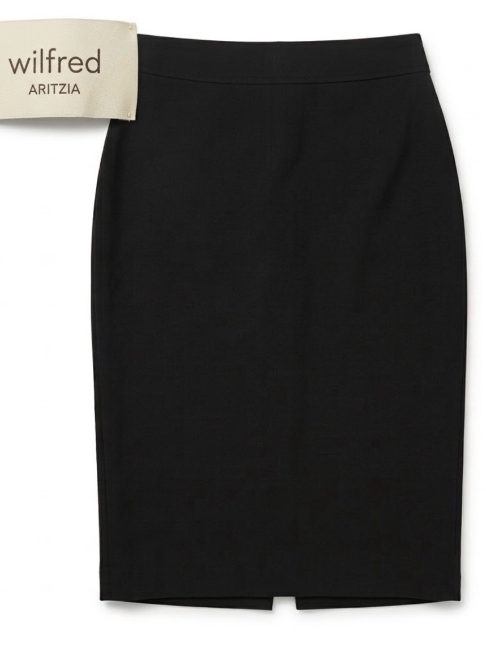 Aritzia Wilfred Nora Ponte Skirt - Black - Size M